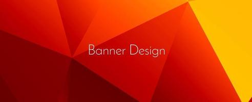 Abstract geometric modern decorative design banner pattern background vector