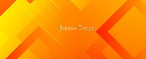 Fondo de banner de diseño de patrón moderno dinámico geométrico brillante abstracto vector