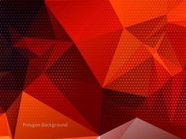 Modern colorful geometric polygon background vector