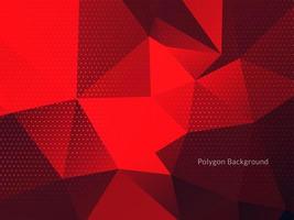 Abstract polygonal triangles colorful background vector