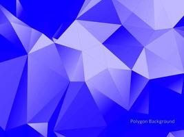 Decorative geometric triangle polygon abstract background vector
