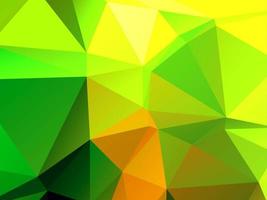 Abstract colorful triangular geometric crystal background vector