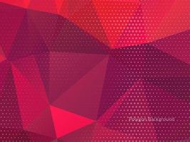 Abstract colorful triangular geometric crystal background vector