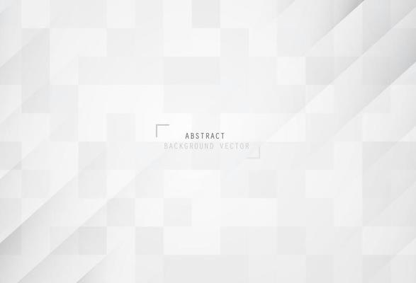 Modern and Creative white geometric background or banner design.