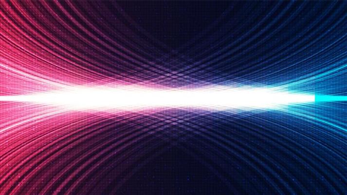 Digital Light Technology Background, Hi-tech Digital and sound wave Concept design, Free Space For text