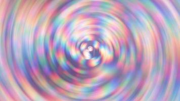 Beautiful Abstract Background with Moving Rainbow Circles video