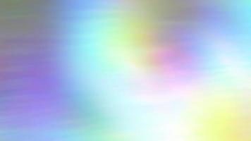 abstrait arc-en-ciel holographique flou. video