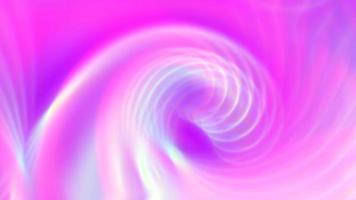 sfondo rosa incandescente al neon astratto con movimento a spirale. video