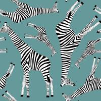 Light blue background with giraffes who want to be zebras vector