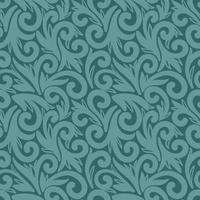 Emerald seamless background with large elements vector