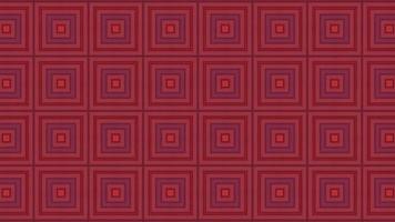 Multicolor Geometric Shapes Pattern in Retro video