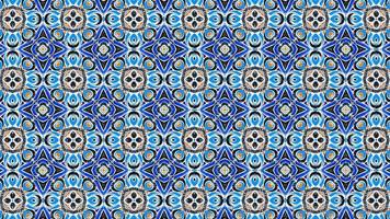 Multicolor Geometric Shapes Pattern in Retro, Animated Vintage Abstract Background video