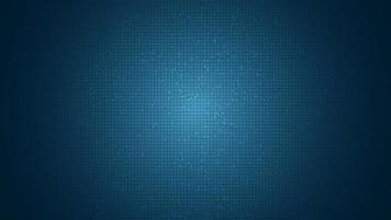 Light Blue Microchip on Technology Background vector