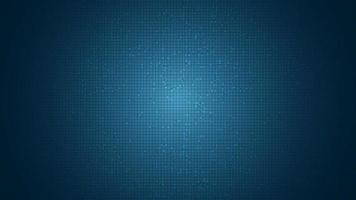 Light Blue Microchip on Technology Background vector