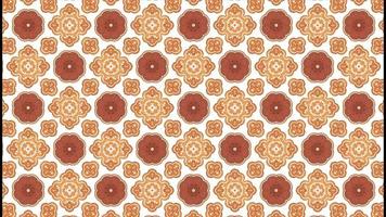 Animated Seamless Geometric Pattern Background video