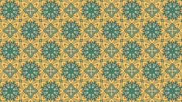 Multicolor Geometric Shapes Pattern in Retro video