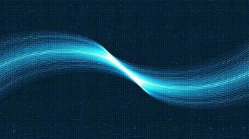Sound Wave Technology Background vector