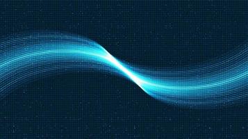 Sound Wave Technology Background vector