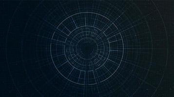 Cyber Technology Background vector