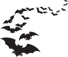 flock of bats vector