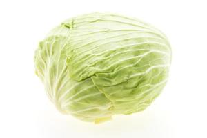 Green cabbage vegetable photo