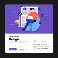 Web designer and Developer vector