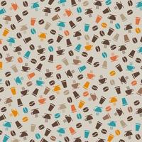 Background Pattern Coffee vector