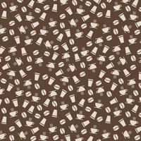 Background Pattern Coffee vector