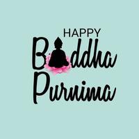 illustration of a background for Happy Buddha Purnima.