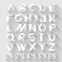 Alphabet vector set A-Z