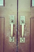 Door handle vintage style photo