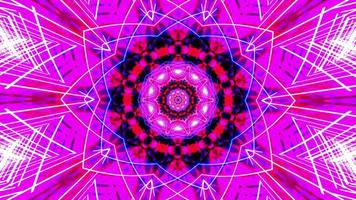 Abstract Vj Loop Visual Kaleidoscope Mandala Pattern Seamless Looping Animation video