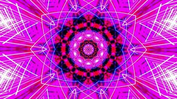 Abstract Vj Loop Visual Kaleidoscope Mandala Pattern Seamless Looping Animation video