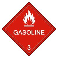 Gasoline Symbol Sign Isolate On White Background,Vector Illustration EPS.10 vector