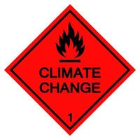 Climate Change Symbol Sign Isolate On White Background,Vector Illustration EPS.10 vector