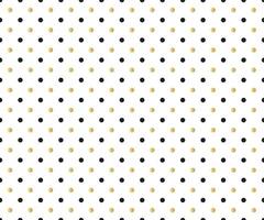 Gold polka dots pattern, colorful holiday background - vector abstract background