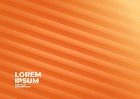 Abstract orange background with space for text and message. vector