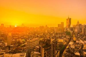 Cityscape of Macau city, China photo