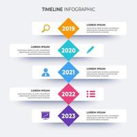 Timeline infographics template. Milestone or process diagram concept.