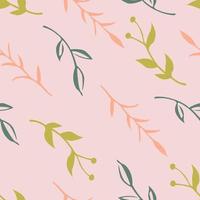 flower cute pattern seamles vector