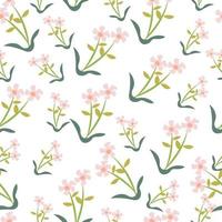 flower cute pattern seamles vector