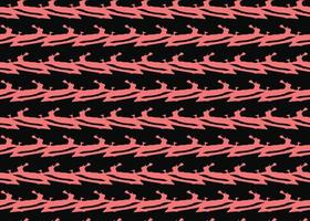 Vector texture background, seamless pattern. Hand drawn, black, red colors.