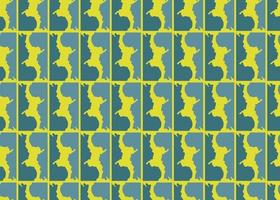 Vector texture background, seamless pattern. Hand drawn, yellow, blue colors.