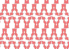 Vector texture background, seamless pattern. Hand drawn, red, white colors.