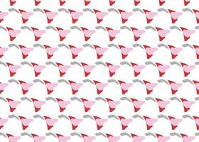 Vector texture background, seamless pattern. Hand drawn, pink, red, grey, white colors.