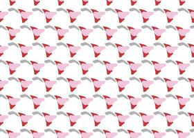 Vector texture background, seamless pattern. Hand drawn, pink, red, grey, white colors.