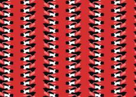 Vector texture background, seamless pattern. Hand drawn, red, black, white colors.