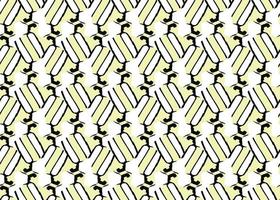 Vector texture background, seamless pattern. Hand drawn, yellow, black, white colors.