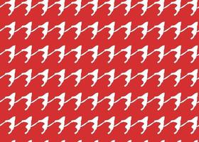 Vector texture background, seamless pattern. Hand drawn, red, white colors.