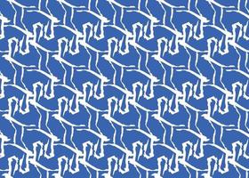 Vector texture background, seamless pattern. Hand drawn, blue, white colors.